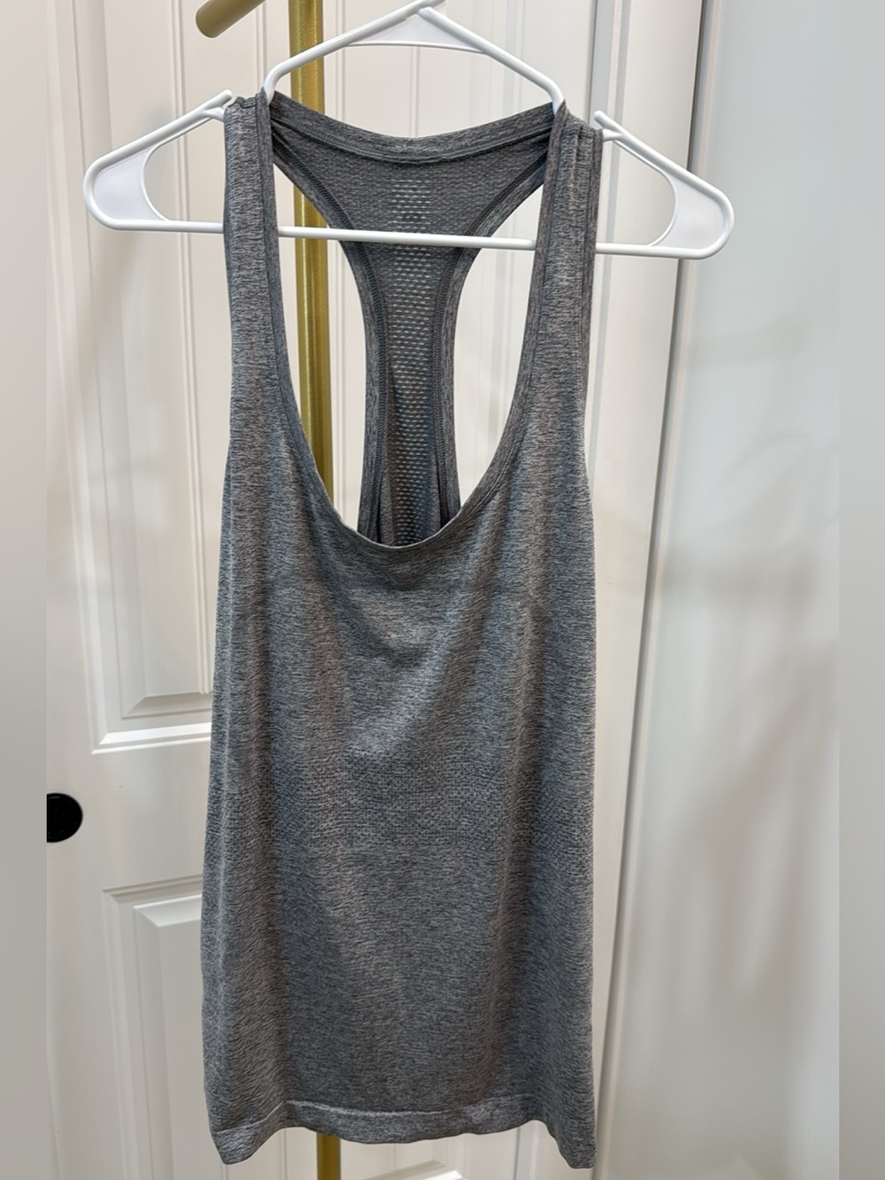 Lululemon Women's Gray Racerback Swiftly Tank Top